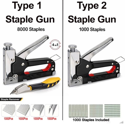 Staple gun heavy duty tacker - staple,