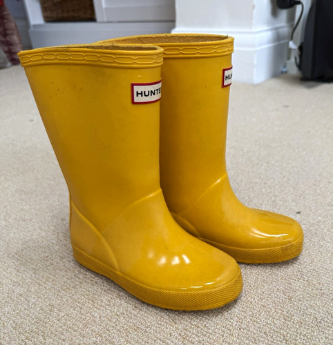 Hunter yellow unisex kids - unisex,