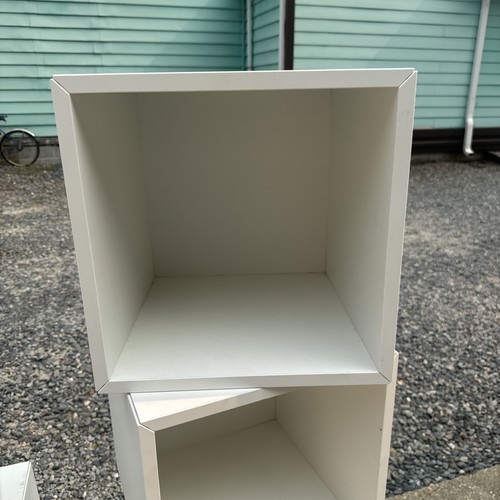 Ikea white eket cabinet - ikea,