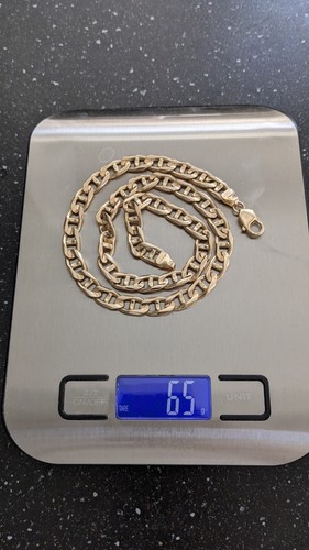 14ct gold necklace - 14ct, chain
