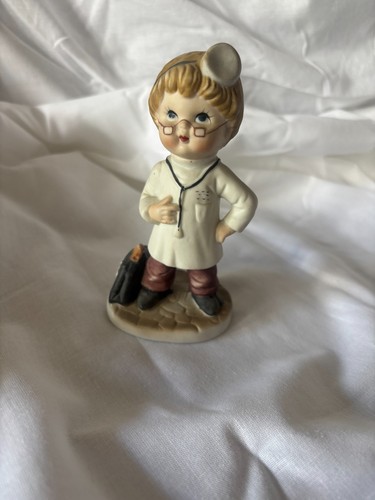Vintage nurse figurine medical - vintage,