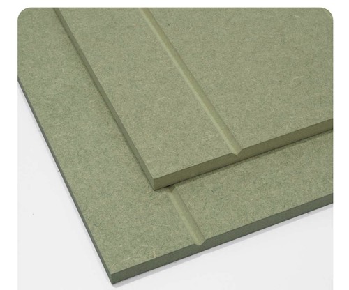 Groove mdf paintable wall - v,