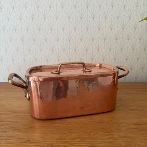 French copper daubiere stock - french,