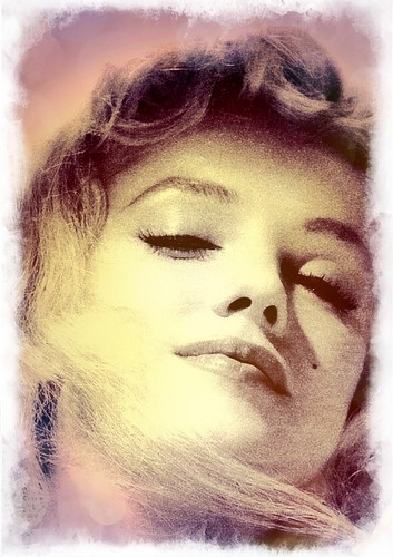 Marilyn monroe unique colour - marilyn,