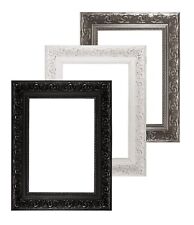 Wide Baroque Range Ornate Photo Picture Decor  Display Frame  Fitted With Glass