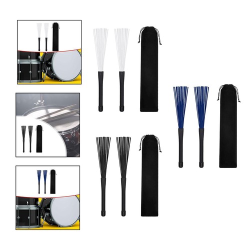 Drum brushes retractable - retractable, nylon