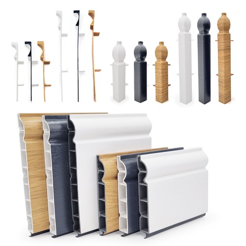 Upvc plastic skirting board - skirting,