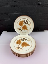 6 x Denby Cotswold Salad Plates 20.5 cm Wide 2 Sets Available