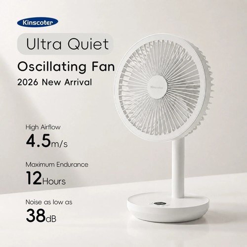 Bldc oscillating desktop fan - oscillating,