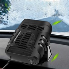 Car Cooling&Heater Fan Windshield Anti-Fog Electric Heating Fan Defroster Dryer