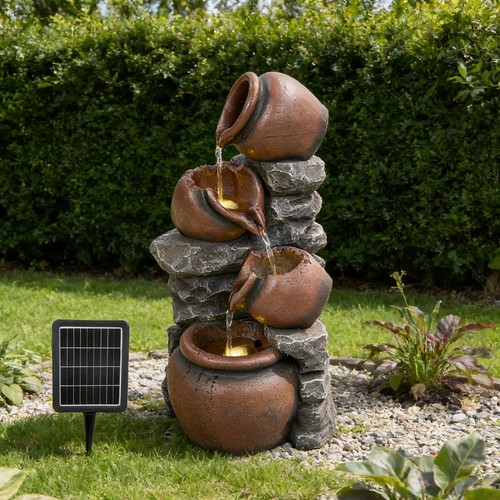 Garden cascading water feature - garden,