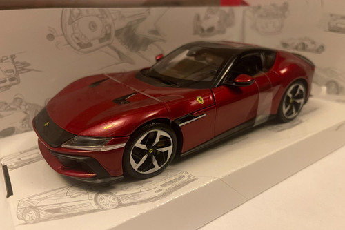 Ferrari cilindri 24 - 1:24, red