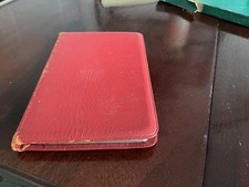 1961 First Edition,red Morocco