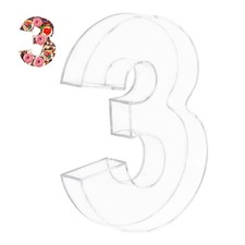 10" Acrylic Number Box 3