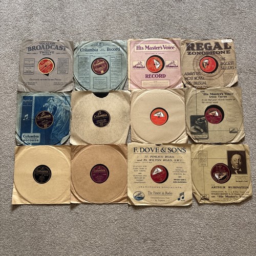 78rpm records job lot x12 - lot,
