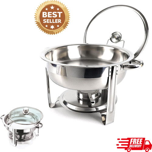 Chafing dish food warmer round - chafing,