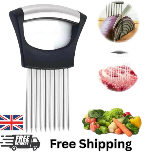 Onion holder slicer stainless - slicer,