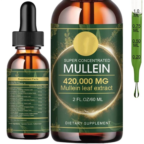 Mullein leaf extract super - mullein,