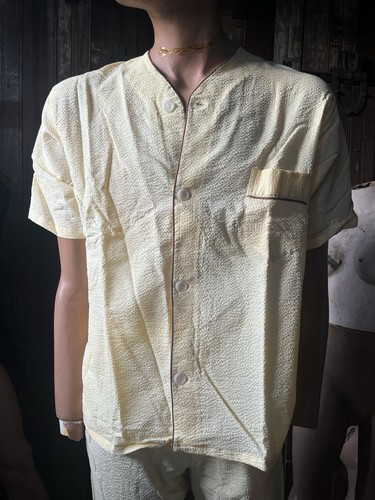 Vintage 50s men pajama set - vintage,