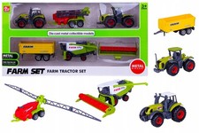 Farm Set Tractor and 2 Farm