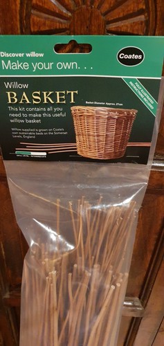 Willow basket making kit - basket,