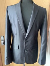 BHS FLIPBACK Charcoal 2 piece Boys Suit 13/14 years 160/168cm