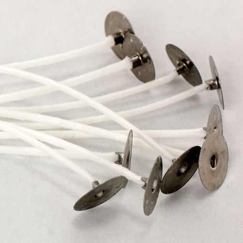 Candle wicks and - and, sustainers