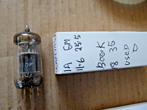 Mullard e810f used valve - mullard,
