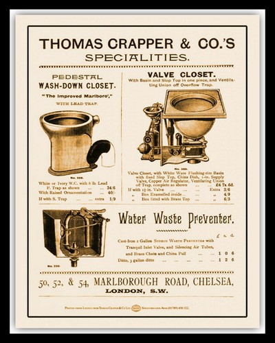 Thomas crapper inventor loo - thomas,