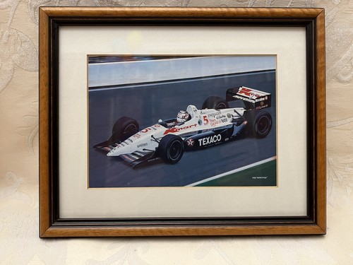 Nigel mansell framed print - mansell,