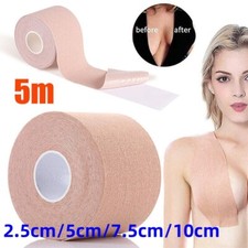 5M Women Boob Tape Invisible Bra Nipple Cover Adhesive Push Up Breast Lift TapeA