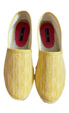 Yellow Espadriles Ladies Shoes