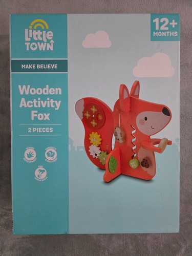 Little town wooden activity - little,