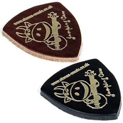 Leather pick for - , uke/banjo