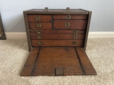 Antique Vintage Machinist Oak