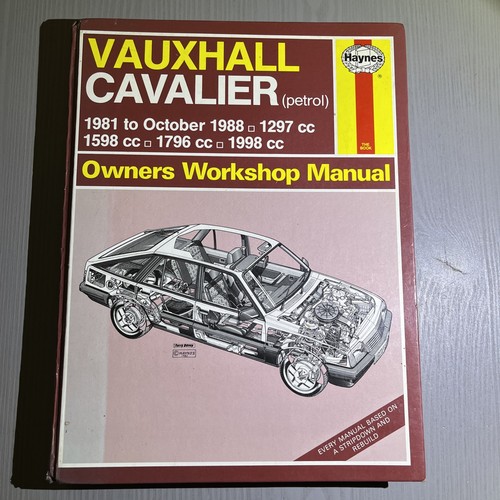 Haynes vauxhall cavalier - vauxhall,