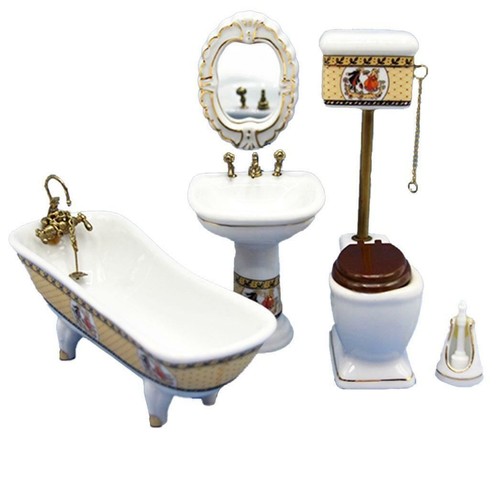 Dolls house white - dolls,