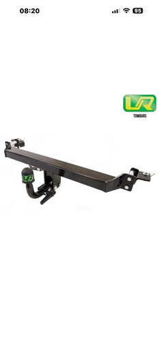Horizontal detachable towbar - detachable,