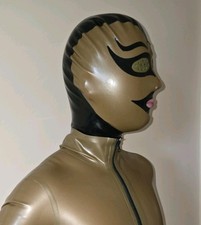 Medium Rubber Hood Mask Latex