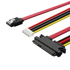 SATA 7+15 Pin Female to SATA 7