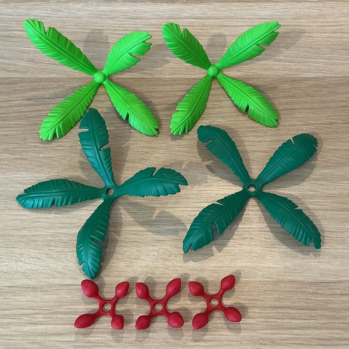 Playmobil palm tree leaves - tree,