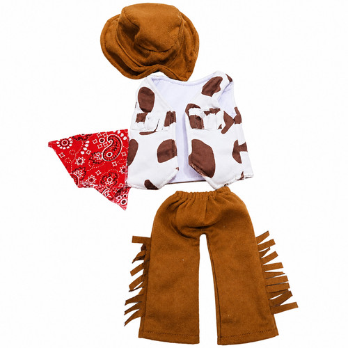 Christmas elf cowboy outfit - cowboy,