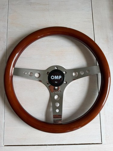 Omp mugello wooden steering - wooden,