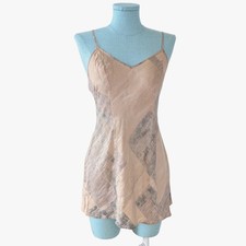 Victoria's Secret pure silk vintage slip dress - nightwear chemise - rare 2000s