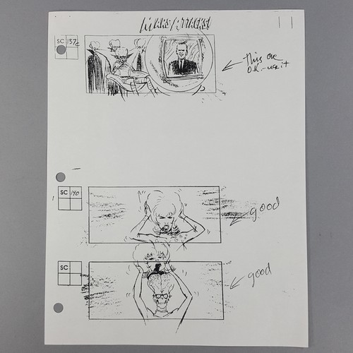 Mars attacks storyboard - attacks!,