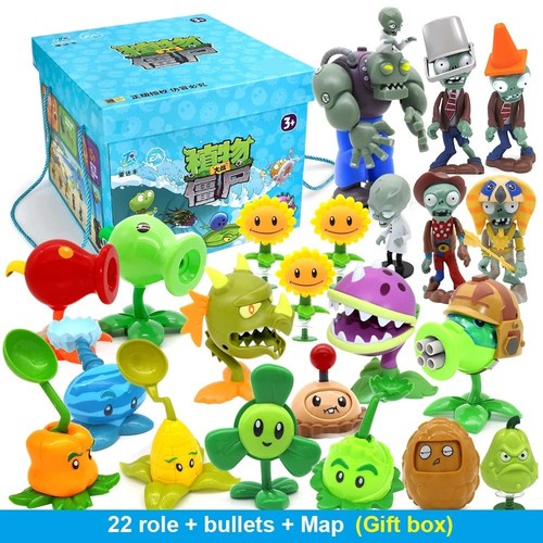 22pcs plants zombies toy - plants,