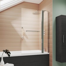 Bathroom square hinged bath - bathroom,