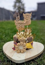 personalised dog birthday cake