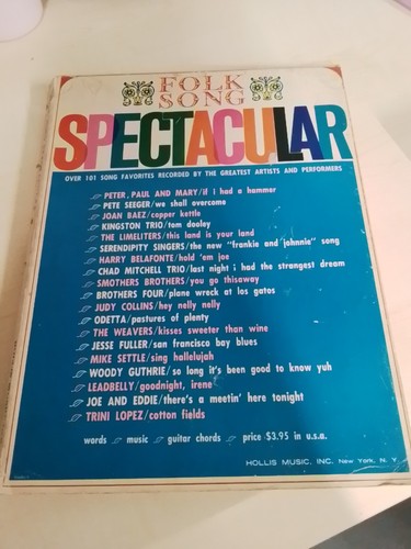 Folk song spectacular over - folk,