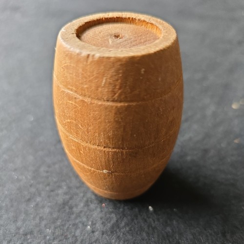 Wooden barrel brown mamod - barrel, mamod/